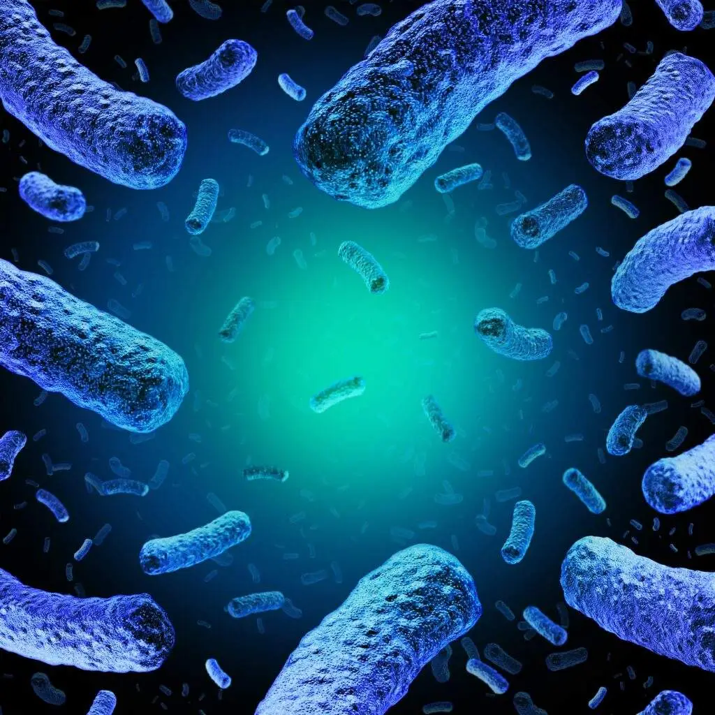 Close up image of listeria.