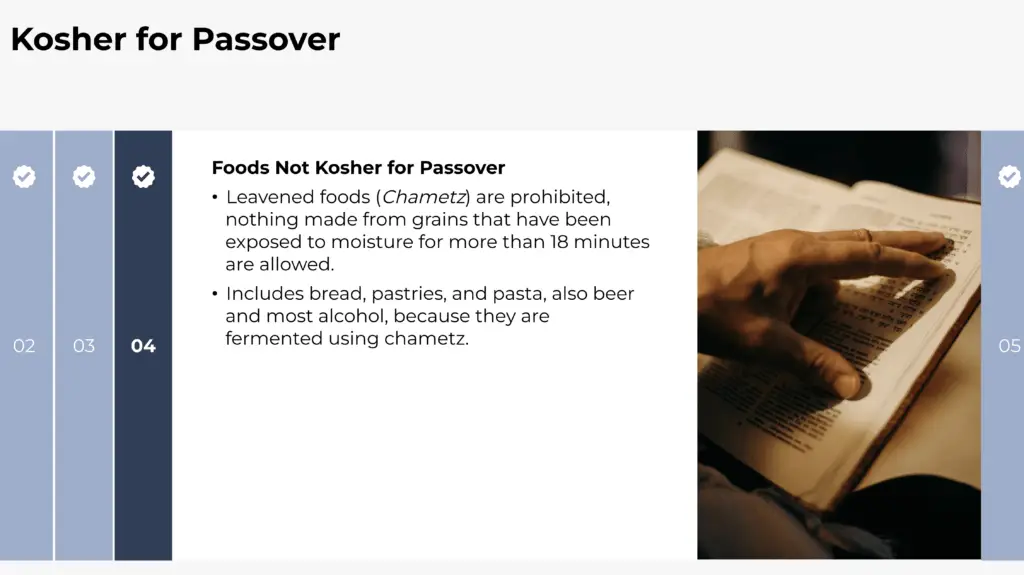 One screenshot of Kosher course.