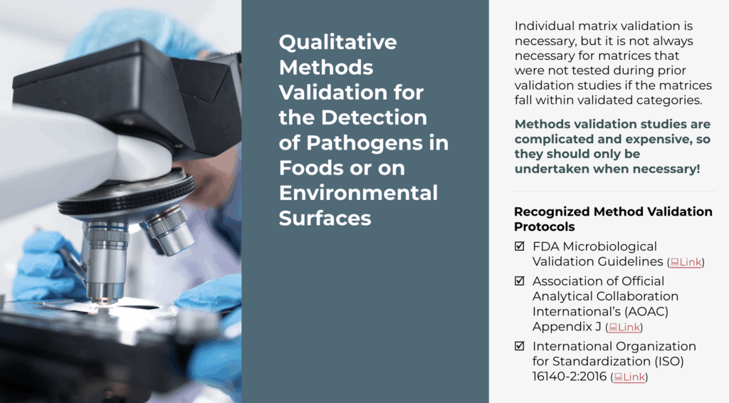 Screenshot 012Pathogen Methods Validation Course.