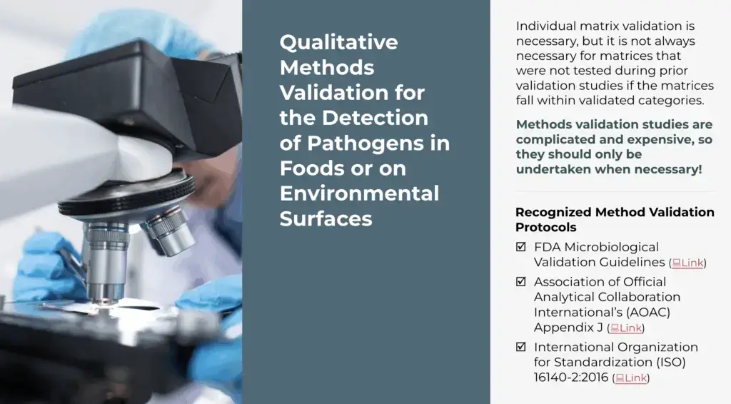 Screenshot 012Pathogen Methods Validation Course.
