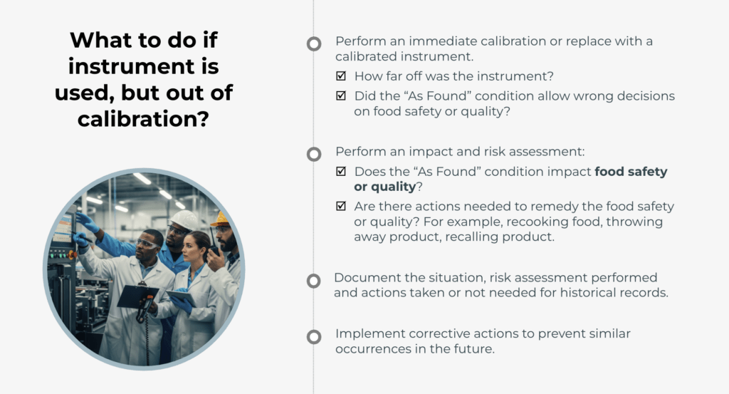 Screenshot two on course Calibration Best Practices for the Food Industry.